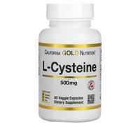 California Gold Nutrition, L-Cysteine, AjiPure, 500 mg, 60 Veggie Capsules