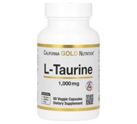 California Gold Nutrition, L-Taurine, 1,000 mg, 60 Veggie Capsules