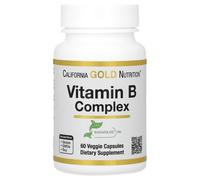 California Gold Nutrition, Vitamin B Complex, 60 Veggie Capsules