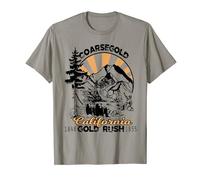 California Gold Rush Coarsegold Sierra Nevada Souvenir T-Shirt