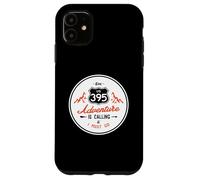 California Highway 395 - Eastern Sierra Adventure Club Case for iPhone 11