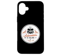 California Highway 395 - Eastern Sierra Adventure Club Case for iPhone 16 Plus