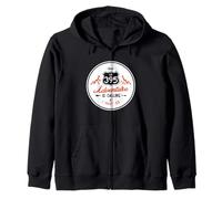 California Highway 395 - Eastern Sierra Adventure Club Zip Hoodie