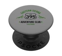 California Highway 395 Eastern Sierra Hiking Adventure Club PopSockets Adhesive PopGrip