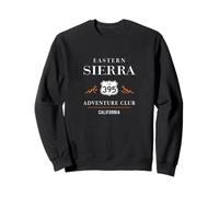 California Highway 395 Eastern Sierra Hiking Adventure Club Sweatshirt