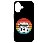 California Highway 395 Mountains Calling Hiking Graphic Case for iPhone 17