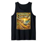 California Highway Road Trip Tank Top