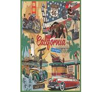 California Journal - California Gifts: California Notebook, California themed notebook, Travel notebook, travel journal notebook, Gifts for travel, ... fun travel gifts for women, gift travel ideas