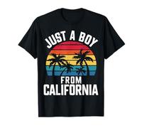 California Just A Boy From California USA State Beach T-Shirt