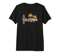 California Los Angeles Surfing Premium T-Shirt