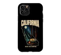 California Made For Camping Trailer Moon Stars Souvenir Case for iPhone 11 Pro