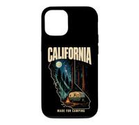 California Made For Camping Trailer Moon Stars Souvenir Case for iPhone 12/12 Pro