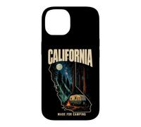California Made For Camping Trailer Moon Stars Souvenir Case for iPhone 14