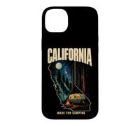 California Made For Camping Trailer Moon Stars Souvenir Case for iPhone 14 Plus