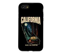 California Made For Camping Trailer Moon Stars Souvenir Case for iPhone SE (2020) / 7/8