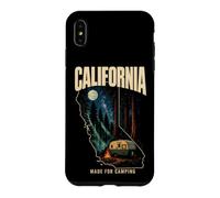 California Made For Camping Trailer Moon Stars Souvenir Case for iPhone XS Max