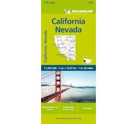 California Nevada - Zoom Map 174: Map (Michelin Zoom Maps)