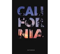 California Notebook: Journal Notebook,Spiral Bound Traveler Notebook for Women Men, Daily Planner Sketchbook Diary with Beautiful Design