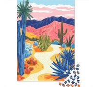 California Pastel Desert 1000 Piece Jigsaw, Holiday Puzzle Gift, 70x50cm/1000pcs