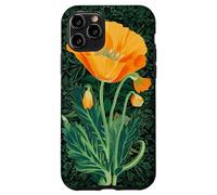 California Poppy Nature Flower Botanical Floral Love Poppy Case for iPhone 11 Pro
