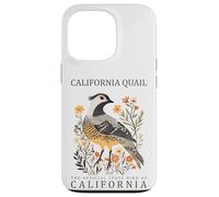 California Quail State Bird Wildlife Art Case for iPhone 13 Pro
