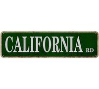 California Rd Sign Novelty California Decor California Street Sign Wall Art Decor For Home Farmhouse Bar Cafe Man Cave 16 X 4 Inch