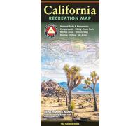 California Recreation Map: The golden state