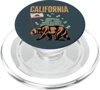 California Republic Bear - Vintage Hustle & Pride PopSockets PopGrip for MagSafe