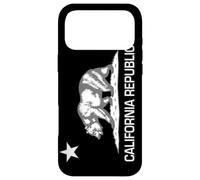 California Republic Flag in Gray Case for iPhone 17 Pro Max