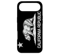 California Republic Flag in Gray Case for iPhone Air
