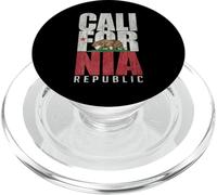 California Republic Flag postcard style PopSockets PopGrip for MagSafe
