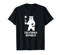 California Republic Flag Tech Entrepreneur Innovator Bear T-Shirt