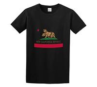 California Republic PTV Kanye Bear Mens T-Shirt Unisex Black Top Tee M
