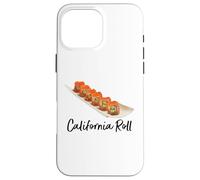California Roll Sushi Rice Asian Food Japanese Cuisine Kawai Case for iPhone 16 Pro Max