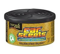 California Scents Car Scents Cool Air Freshener Fragrence Smell, Golden State Delight, 1.5 Ounce Cans (Pack of 12)
