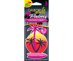 California Scents AUTOCARE AC CS AMBIENTADOR COCHE Palmera Papel 1UD Cereza