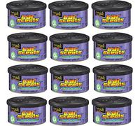 California Scents Car Scents Cool Air Freshner Fragrence Smell , Monterey Vanilla , 1.5 Ounce Cans (Pack of 12)
