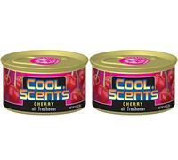 CALIFORNIA SCENTS, COOL SCENTS CHERRY AIR FRESHENER HOME VAN OFFICE TAXI x 2