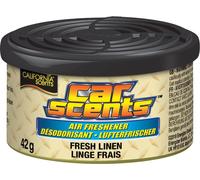 California Scents Fresh Linen Single Can Car Air Freshener Fragrance