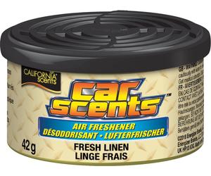 California Scents Fresh Linen Single Can Car Air Freshener Fragrance