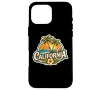California Souvenir Vacation Memorabilia Badge State Visitor Case for iPhone 16 Pro Max