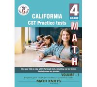 California State , 4th Grade MATH Practice Tests ,Volume 1