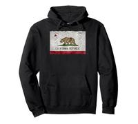 California State CA Flag California Republic The West Coast Pullover Hoodie