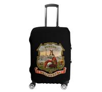 California State Coat of Arms Luggage Cover Washable Suitcase Protector Anti-Scratch Suitcase Covers Fits 18-32 Inch L