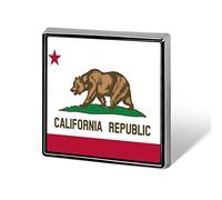California State Flag Badge,Pin Hat Lapel Tie Or Suit Jewelry Jeans Shirt Bag