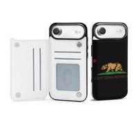 California State Flag Mobile Phone Flip Cases Compatible with iPhone 17/17 Air/17 Pro/17 Pro Max Anti-Scratch Covers