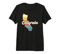 California State Map Premium T-Shirt