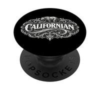 California State s Grizzly Bear s Vintage Wester PopSockets Adhesive PopGrip