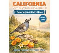 California State Symbols & Birds: Coloring & Activity Book for Kids
