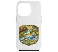 California State Symbols Novelty Graphic Design Souvenir Case for iPhone 13 Pro